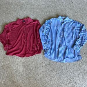 Men’s button up shirts
